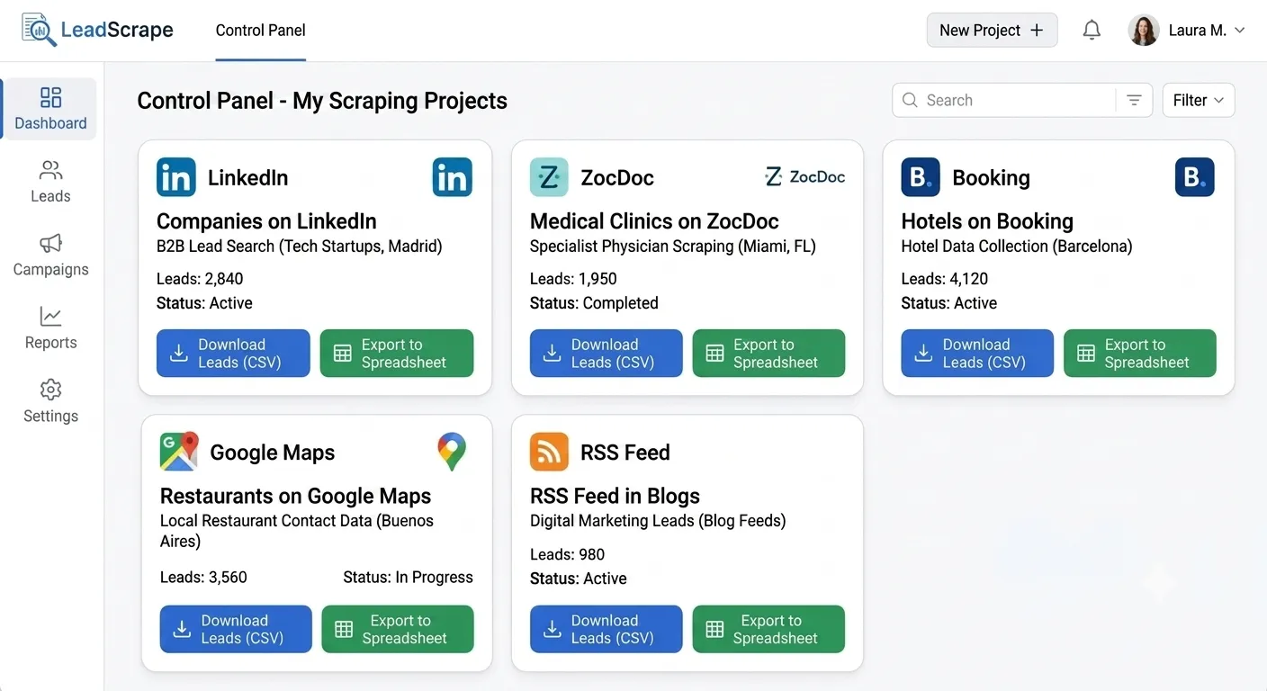 Lead generation engine